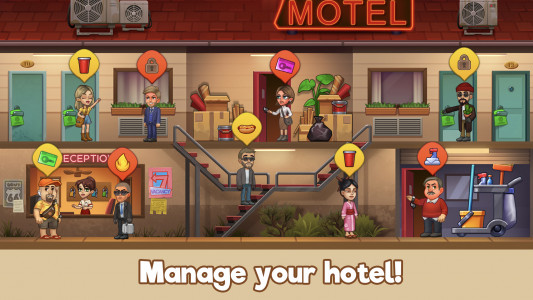 اسکرین شات بازی Doorman Story: Hotel Simulator 3