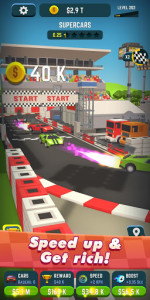 اسکرین شات بازی Idle Race Rider — Car tycoon simulator 5