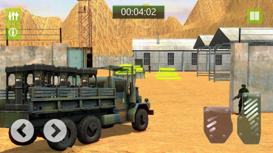 اسکرین شات بازی Military Truck Simulator Game 3D: Cargo Transport 3