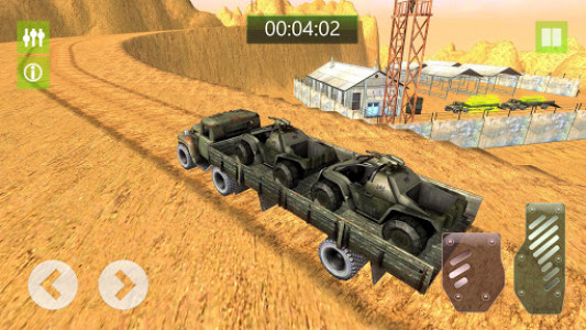 اسکرین شات بازی Military Truck Simulator Game 3D: Cargo Transport 2