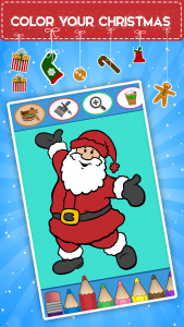 اسکرین شات 1 بازی Kids coloring book:  Christmas