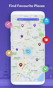 اسکرین شات برنامه GPS, Maps, Live Navigation & Traffic Alerts 5