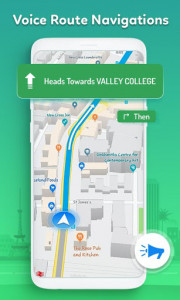 اسکرین شات برنامه GPS, Maps, Live Navigation & Traffic Alerts 2