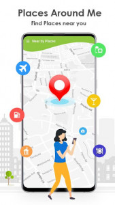 اسکرین شات برنامه Live Mobile Location & Find Distance 4