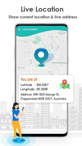 اسکرین شات برنامه Live Mobile Location & Find Distance 3