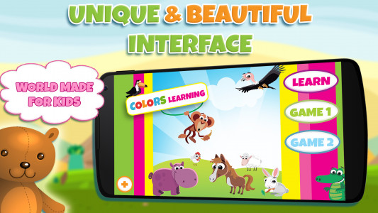 اسکرین شات 6 بازی Learning colors for toddlers