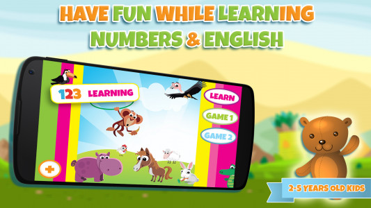 اسکرین شات 1 بازی Fun Numbers: Toddlers Journey