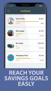 اسکرین شات 1 برنامه Savings Goal