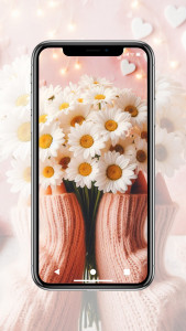 اسکرین شات 5 برنامه Flower Wallpaper HD
