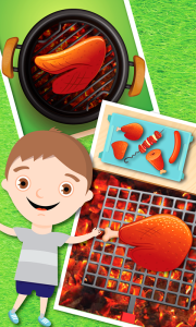 اسکرین شات 4 بازی BBQ Cooking Game Propane grill