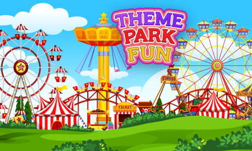 اسکرین شات 1 بازی Theme Park Games