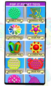 اسکرین شات 1 بازی Poppet Fidget: poppit relax 3d