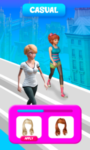 اسکرین شات 3 بازی Fashion Battle, Dress Up Run