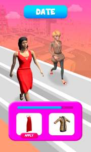اسکرین شات بازی Fashion Battle, Dress Up Run 2