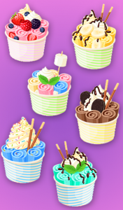 اسکرین شات بازی Ice Cream Rolls - Best stir-fried ice cream 5