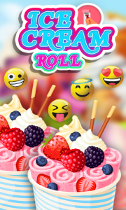 اسکرین شات بازی Ice Cream Rolls - Best stir-fried ice cream 1