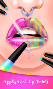 اسکرین شات 2 بازی Lip Art Lipstick Makeup Beauty