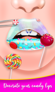 اسکرین شات 1 بازی Lip Art Lipstick Makeup Beauty