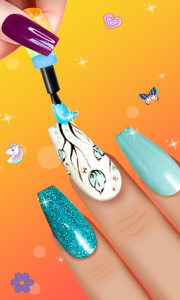 اسکرین شات 3 بازی Fancy Stylish Nail Art Salon