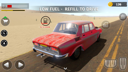 اسکرین شات 1 بازی Long Road Trip: Car Drive Game