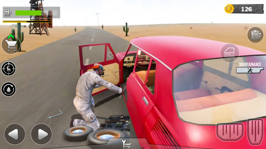 اسکرین شات 2 بازی Long Road Trip: Car Drive Game