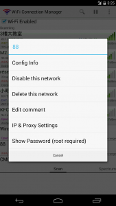 اسکرین شات 6 برنامه WiFi Connection Manager