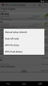 اسکرین شات 4 برنامه WiFi Connection Manager