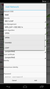 اسکرین شات 5 برنامه WiFi Connection Manager