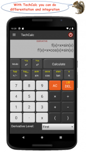 اسکرین شات برنامه TechCalc Scientific Calculator 7