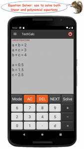اسکرین شات برنامه TechCalc Scientific Calculator 6
