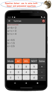 اسکرین شات 6 برنامه TechCalc Scientific Calculator