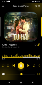 اسکرین شات 5 برنامه Roar Music Player