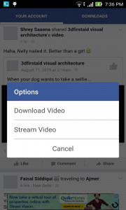 اسکرین شات برنامه آسان فیس بوک بهینه ساز های ویدیوئی 3
