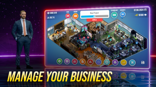 اسکرین شات 1 بازی Console Tycoon