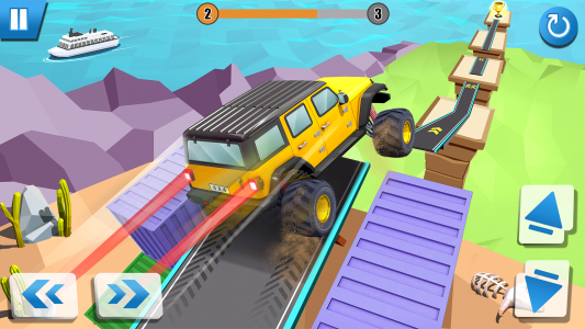 اسکرین شات بازی Extreme Car Stunt Game 1