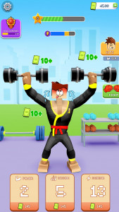 اسکرین شات 2 بازی Idle Gym Tycoon: Slap & Run