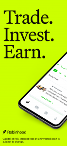 اسکرین شات 1 برنامه Robinhood Trading & Investing