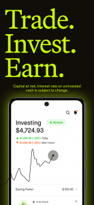 اسکرین شات 1 برنامه Robinhood Trading & Investing