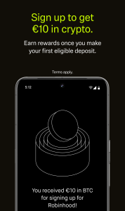 اسکرین شات 2 برنامه Robinhood: Crypto & Stocks