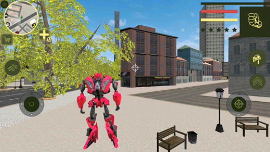 اسکرین شات بازی Robot Car Game - Robot Transforming Games 4
