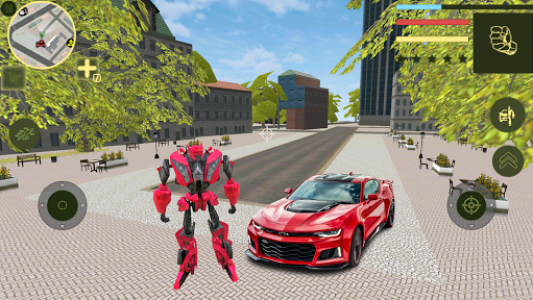اسکرین شات بازی Robot Car Game - Robot Transforming Games 1