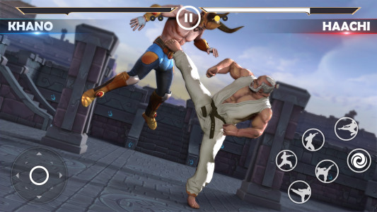 اسکرین شات برنامه Kung Fu Karate Fighting Games 8