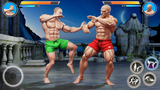 اسکرین شات برنامه Kung Fu Karate Fighting Games 3