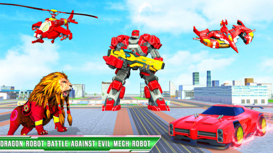 اسکرین شات بازی Lion robot game - multi robots 5
