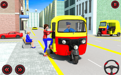 اسکرین شات برنامه Auto Tuk Tuk Rickshaw Games 1