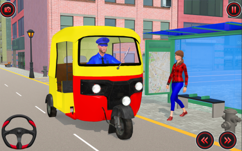 اسکرین شات برنامه Auto Tuk Tuk Rickshaw Games 3