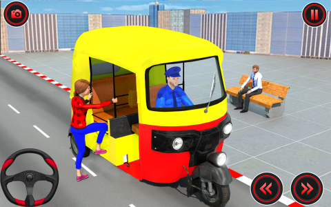 اسکرین شات برنامه Auto Tuk Tuk Rickshaw Games 4