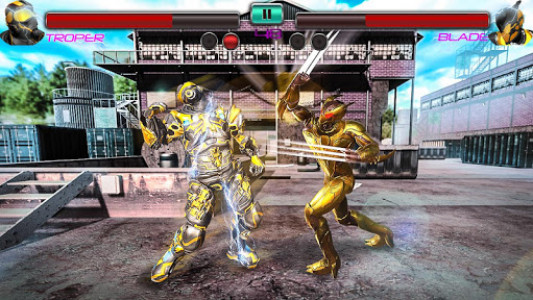 اسکرین شات برنامه Robot Fighting Game - Steel Robots Kung Fu Fight 3