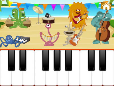 اسکرین شات بازی Kids Piano Melodies 1