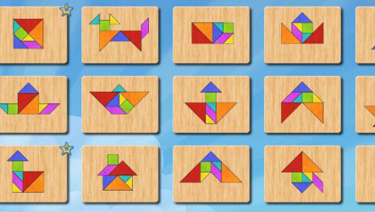 اسکرین شات بازی Tangram puzzle 3